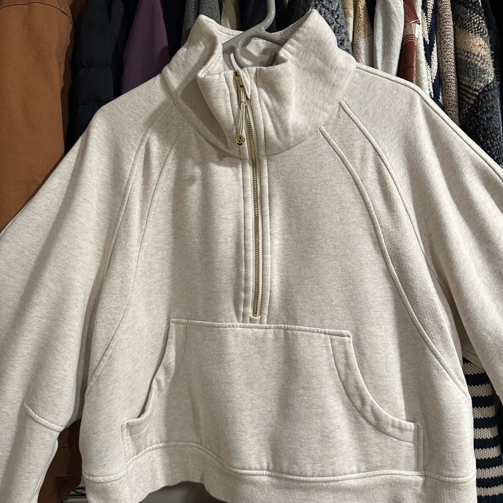 Lululemon Scuba half zip